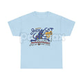 Pasimax Vintage Jazz Cat "Midnight Session" T-Shirt - Retro Saxophone Cat Graphic Tee, Blue Note Style Jazz Apparel, Mid-Cent