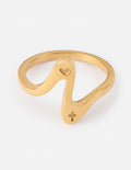 Elevated Faith Wavy Heart Ring — main product shot