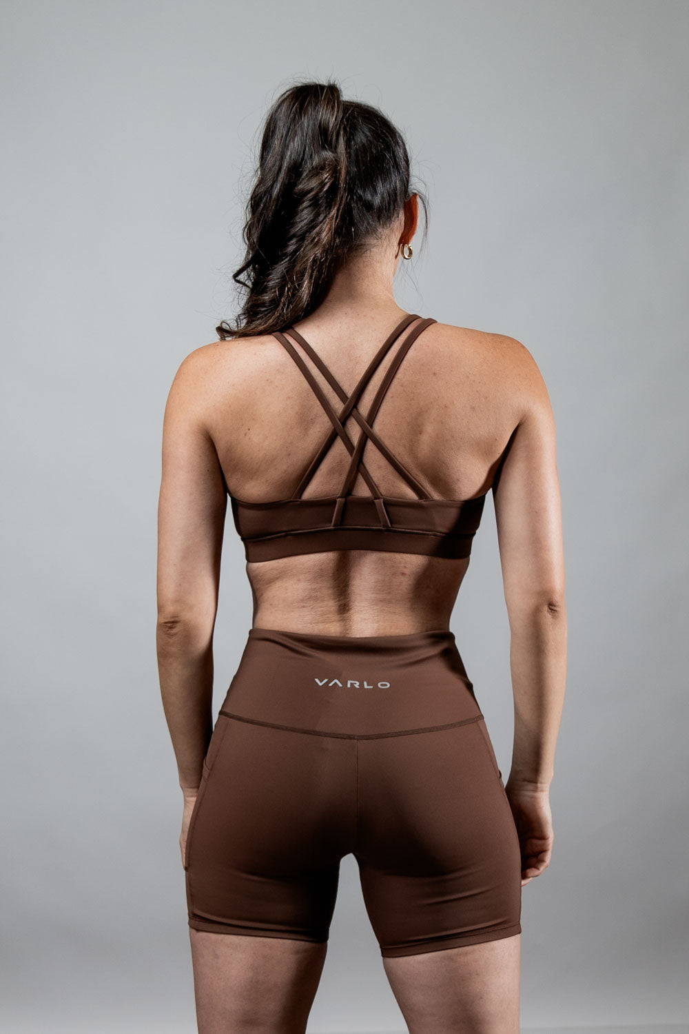 Varlo Varlo Women's SOHO Fitness Shorts 5" (City Mocha) — feature highlight