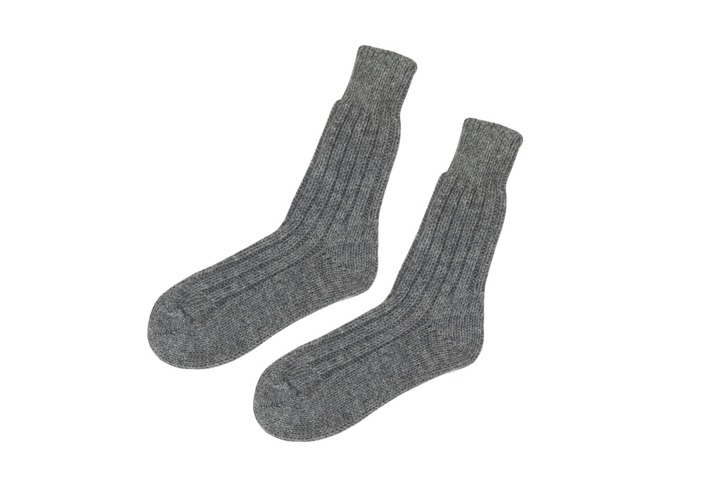 tittimitti tittimitti® Women’s Alpaca Wool Socks 1 Pair – Soft Warm Winter Crew Socks (Made in Italy) — main product shot