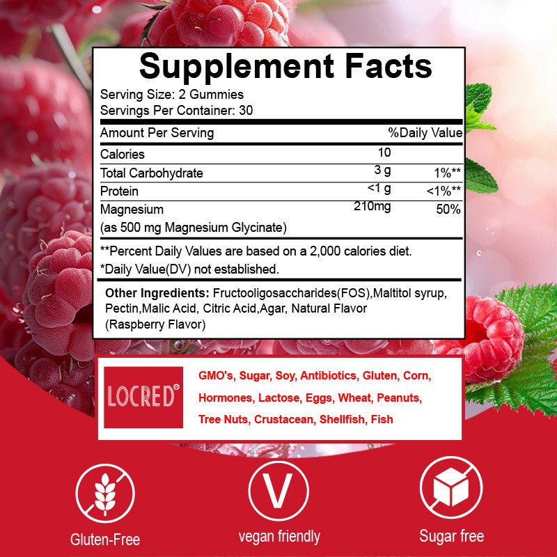 Bottled Magnesium Gummies Health Products