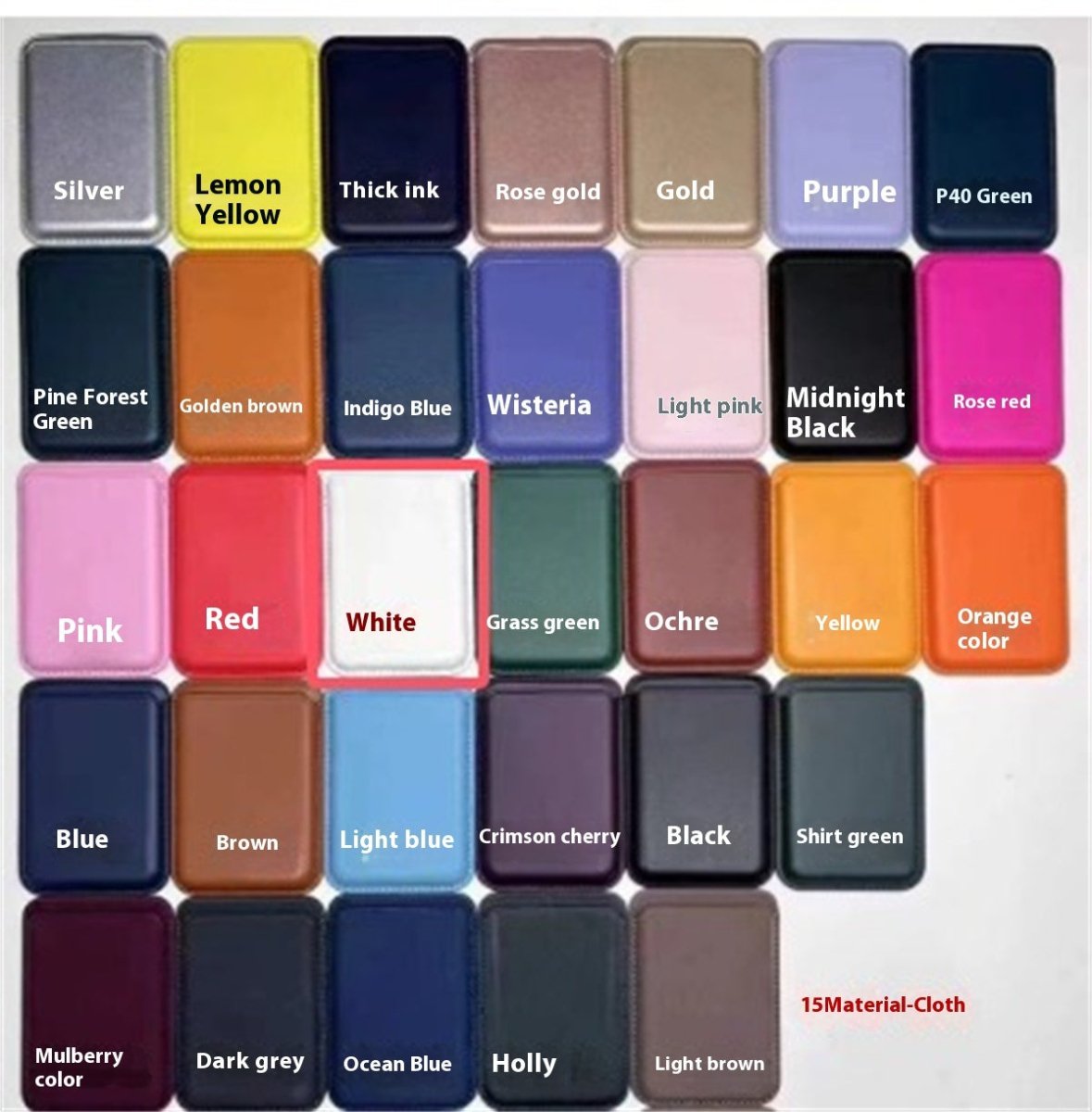 Luxury Magnetic Leather Card Holder Wallet Case for iPhone 14 Pro Max 13 12