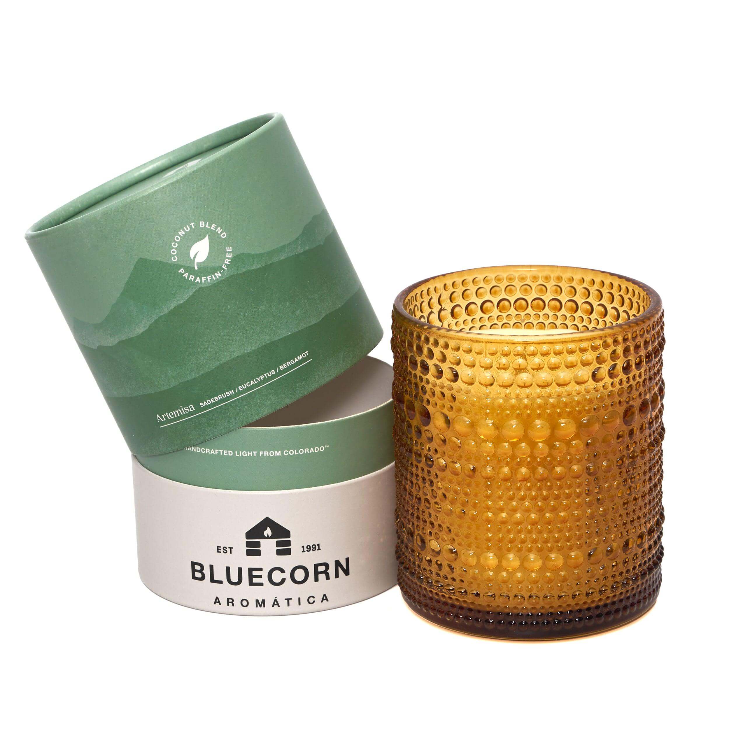 Bluecorn Candles Aromática Scented Candles — texture detail