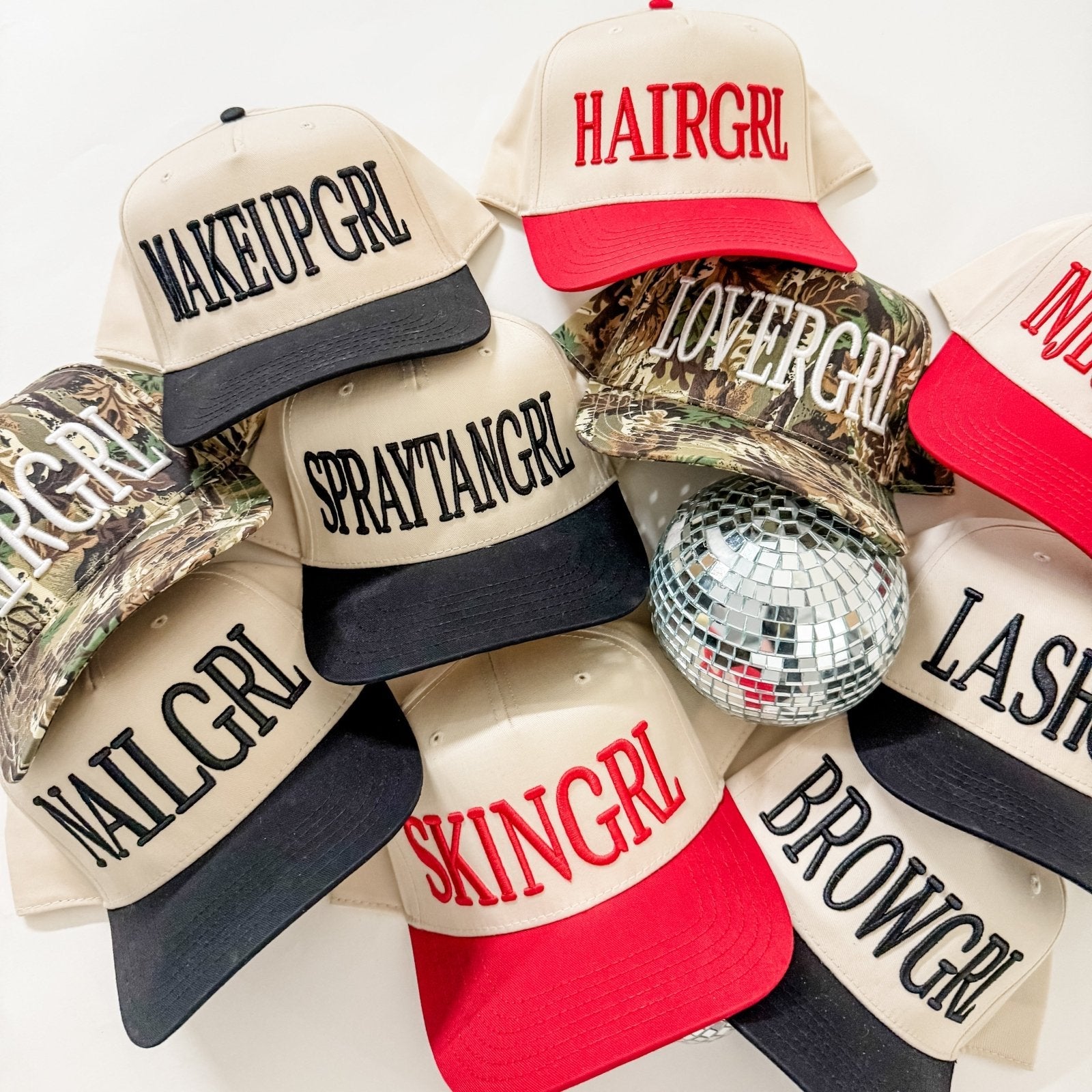 Coco & Rho GLAMGRL - Trucker Hat — detail close-up