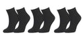 tittimitti tittimitti Men’s Organic Cotton Ankle Socks 3-Pack – Breathable Everyday Ankle Socks — main product shot
