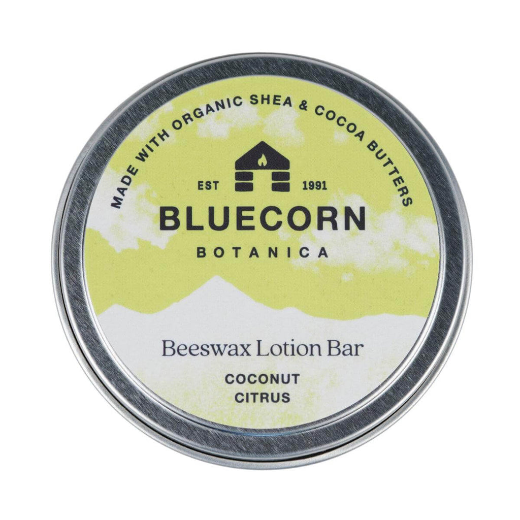 Bluecorn Candles Bluecorn Beeswax Lotion Bars — packaging or label