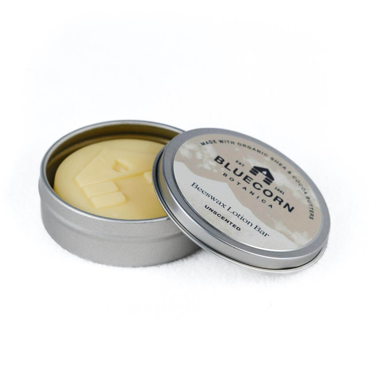Bluecorn Candles Bluecorn Beeswax Lotion Bars — texture detail