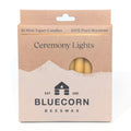 Bluecorn Candles Pure Beeswax - Ceremony & Vigil Mini Taper Candles — main product shot