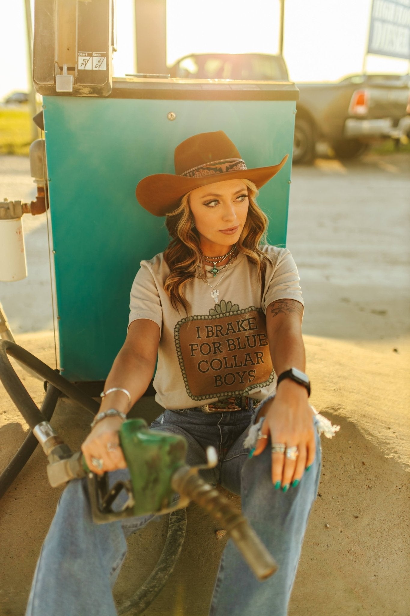 Wild Junkie Brake For Blue Collar Boys Graphic Tee — main product shot