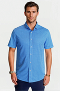 Buki Bastille Check Short Sleeve Tech Shirt — main product shot