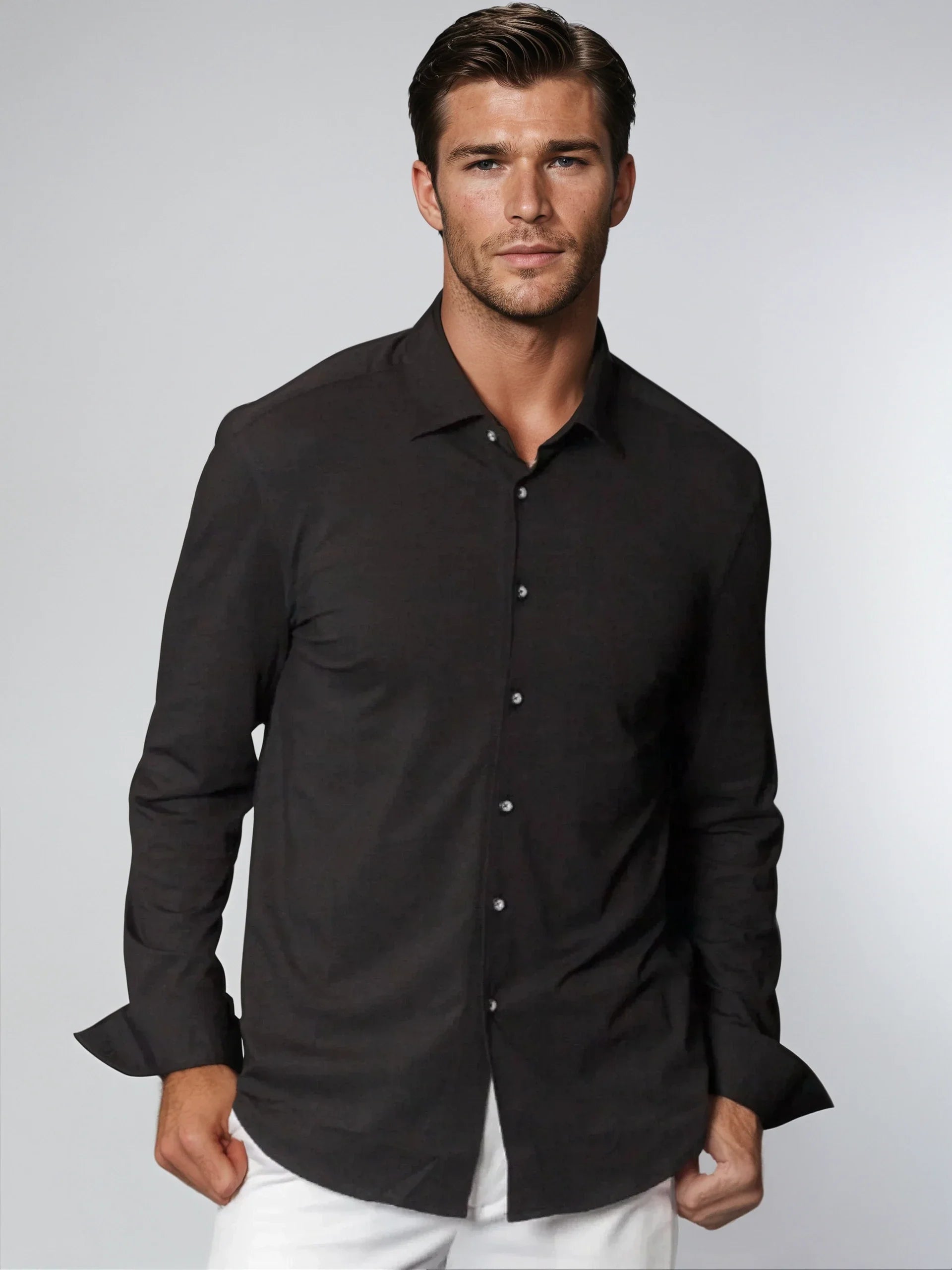 Buki Buki Cinqo 'Single Shot' Long Sleeve Shirt - Black — main product shot