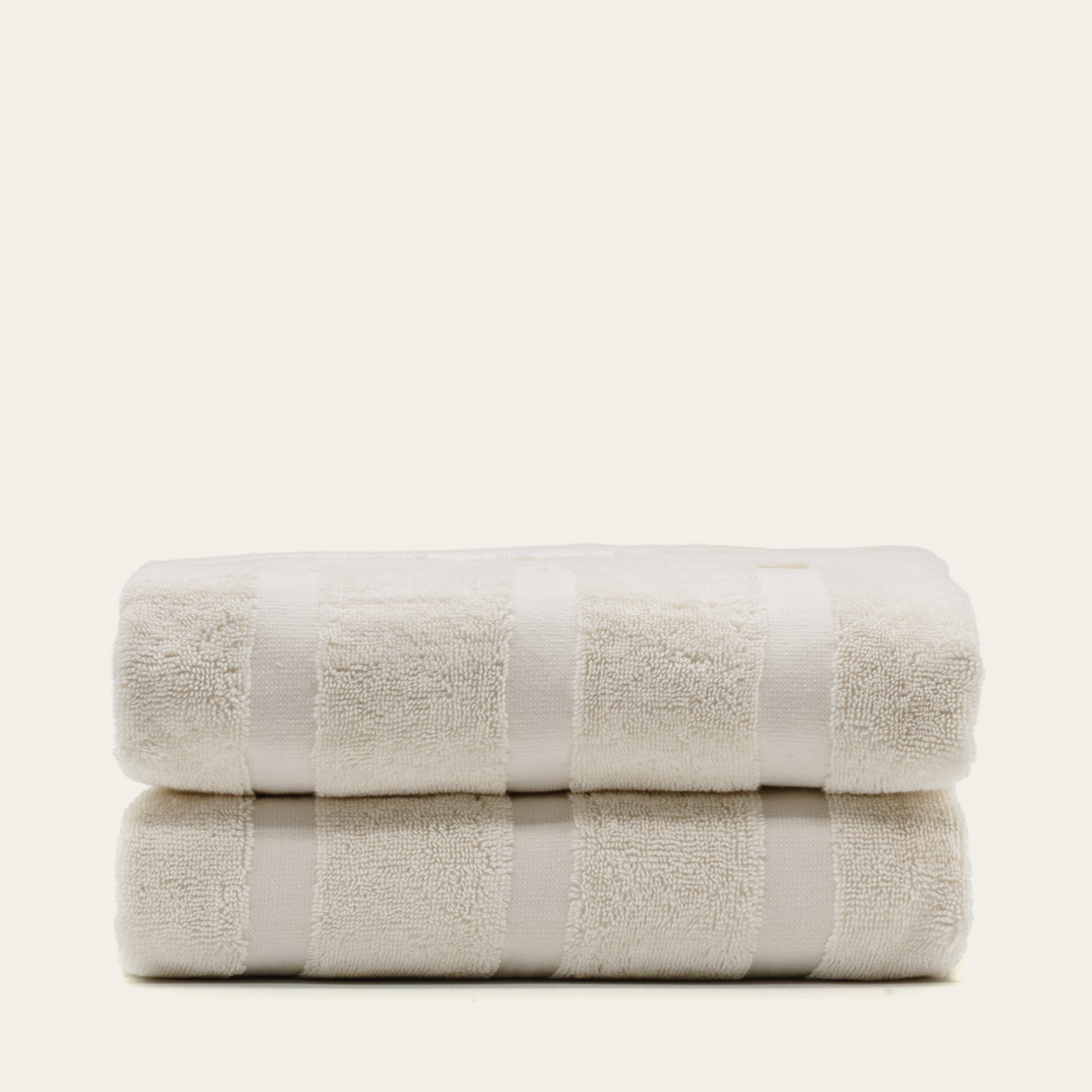 Italic Capri Towels — comparison shot