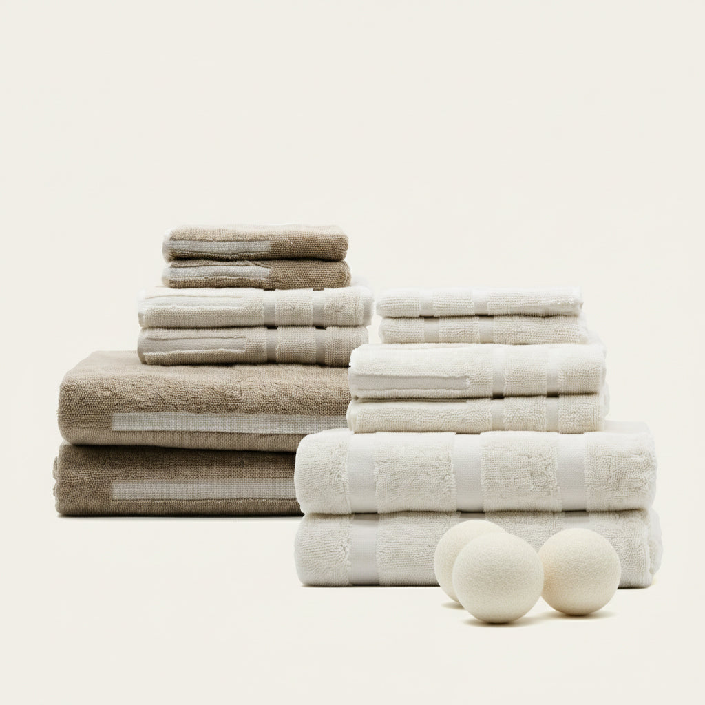 Italic Capri Towels — in-use photo