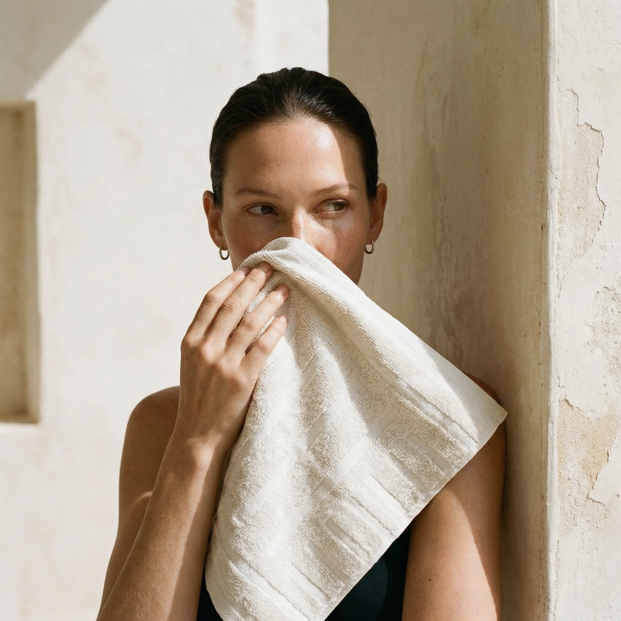 Italic Capri Towels — main product shot