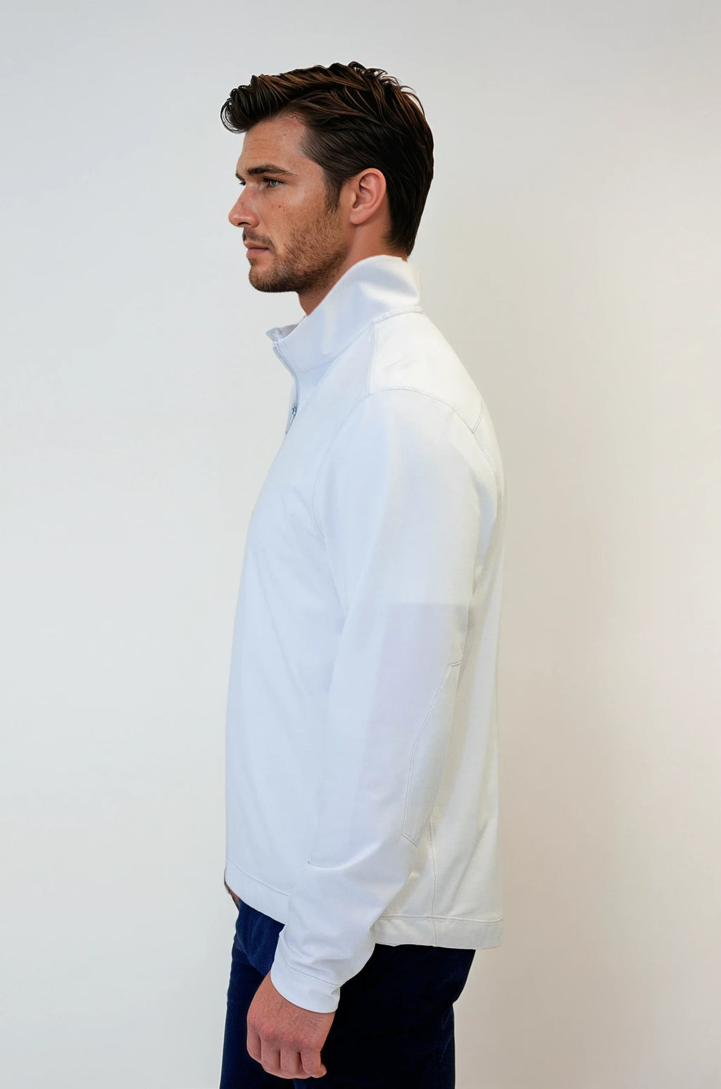 Buki Buki Cinqo Travel Half Zip 2-Pack - Navy/White — back view