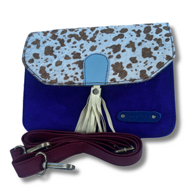 Soruka Claire · Small Suede Crossbody Bag