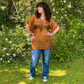 Darn Good Yarn Surplus Aanya Adjustable Short Kaftan — lifestyle context