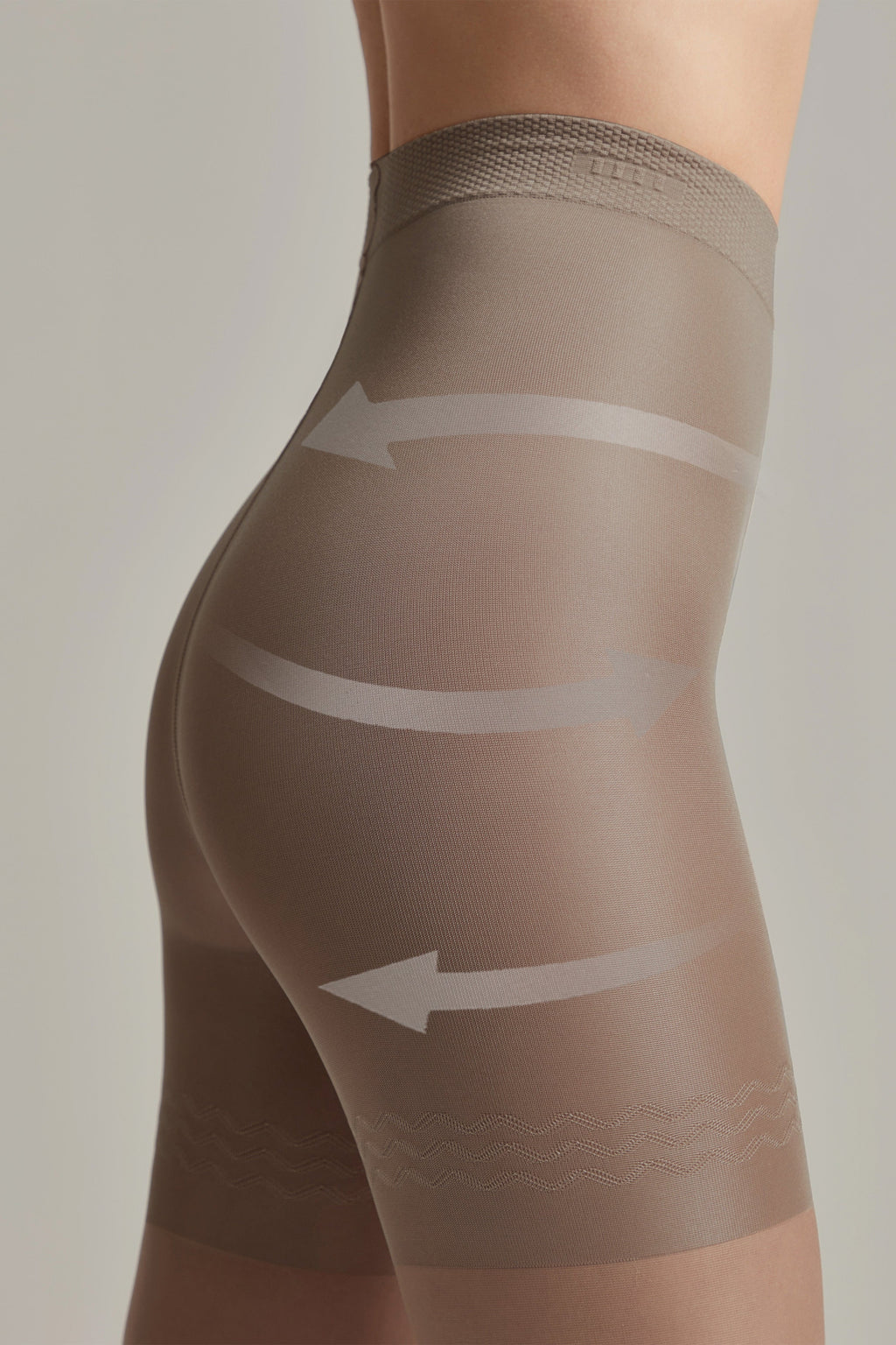 TheRanok.com Tights Conte Control 20 Den - Ultra Slimming — fabric or material detail