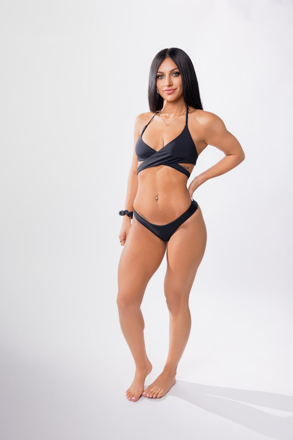 Forever Young Swimwear Coral Coast Reversible Scrunch Bottom — lifestyle worn / used context