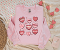 A Blessed Texas Mess Boutique Custom Conversation Heart Valentines, Personalized Gifts, Love notes shirts,… — main product shot