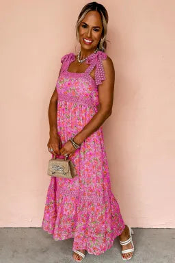 Pretty Little Patriot Pretty Little Patriot Sunday Best Pink Maxi Dress — main product shot