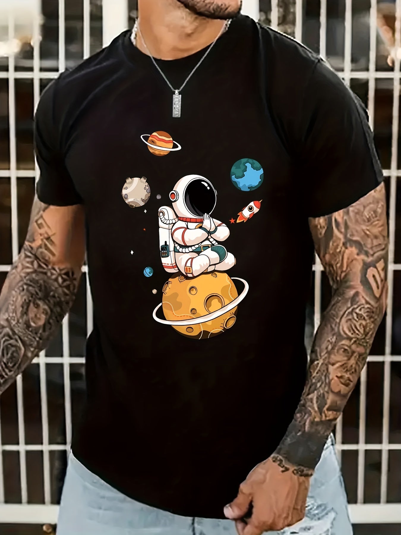 Men’s Astronaut Graphic Shirt