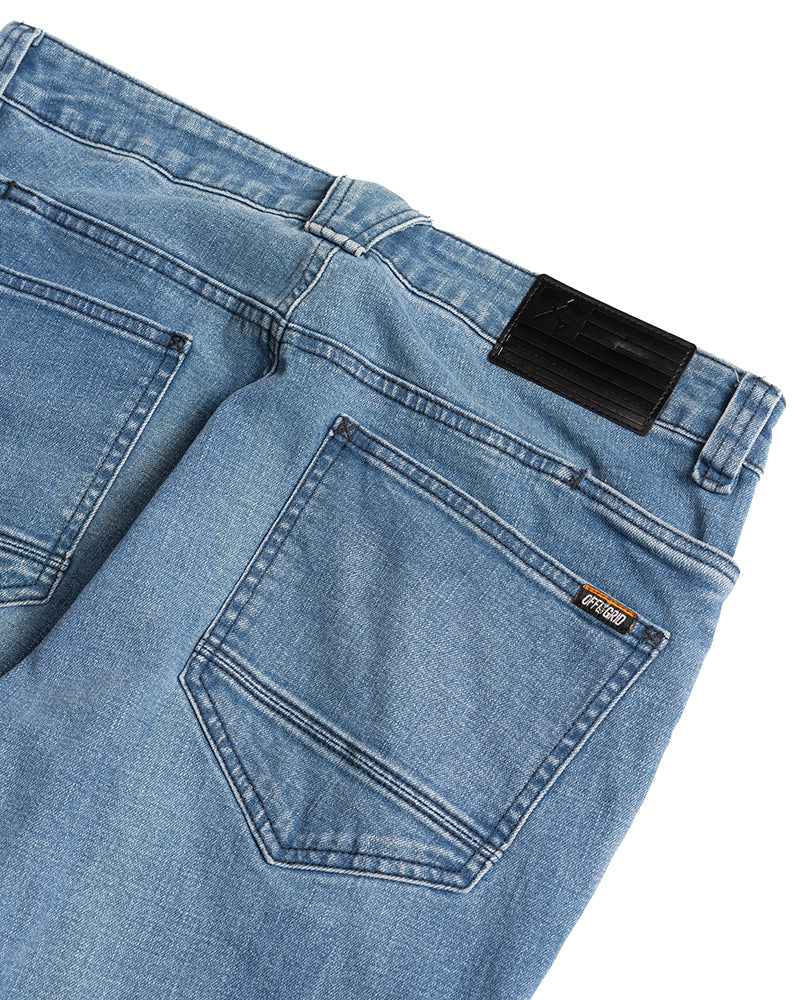 Off The Grid Surplus Hideout Denim Taper Fit Pants - Vintage Wash — comparison shot