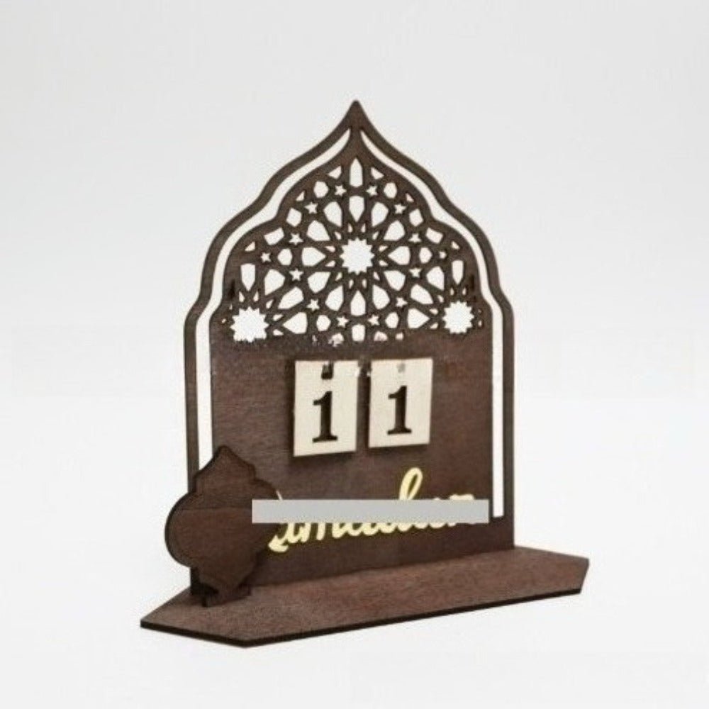 Mariam's Collection DIY Wooden Star & Moon Countdown Calendar (MAC337） — product category context