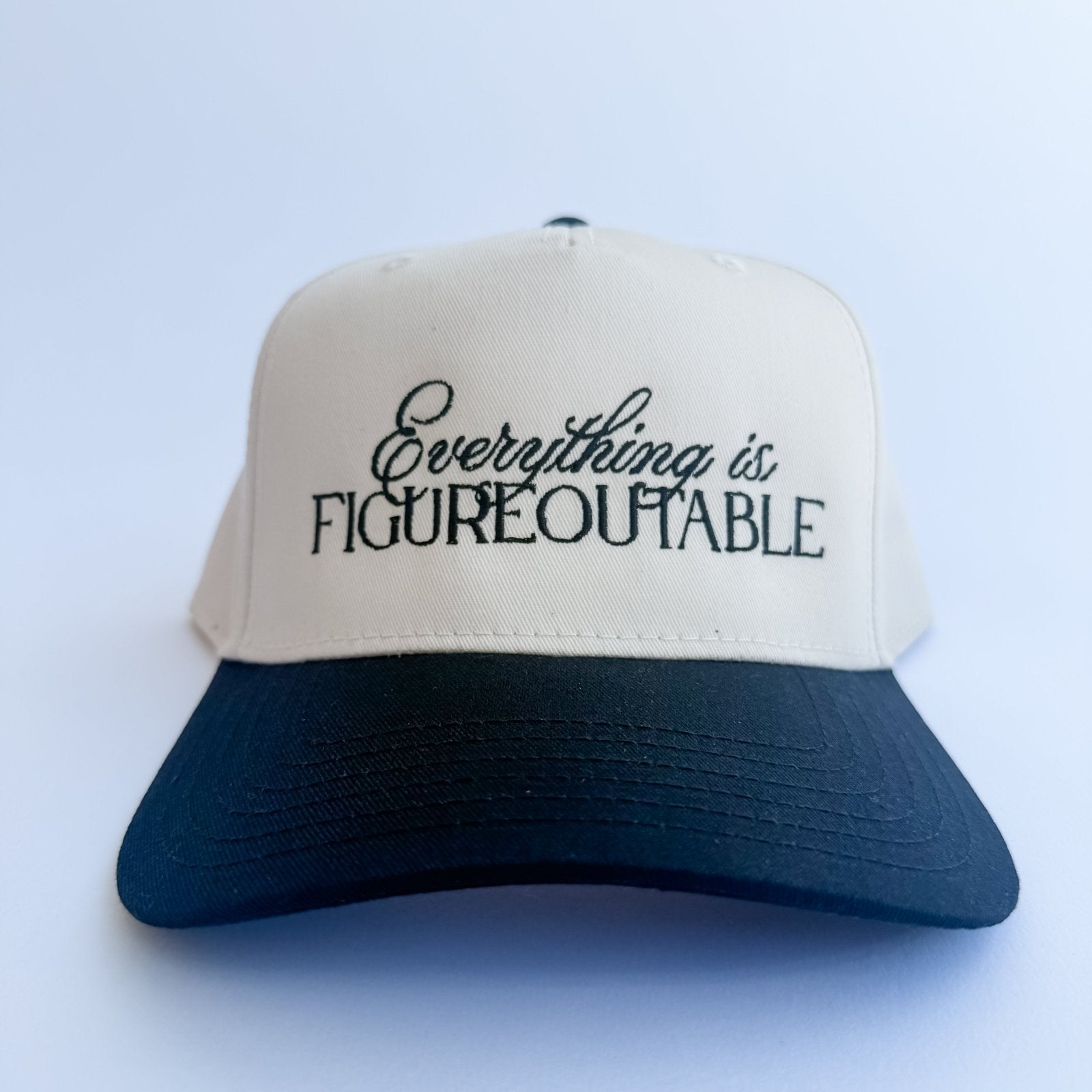 Coco & Rho Everything Is Figureoutable - Trucker Hat — main product shot