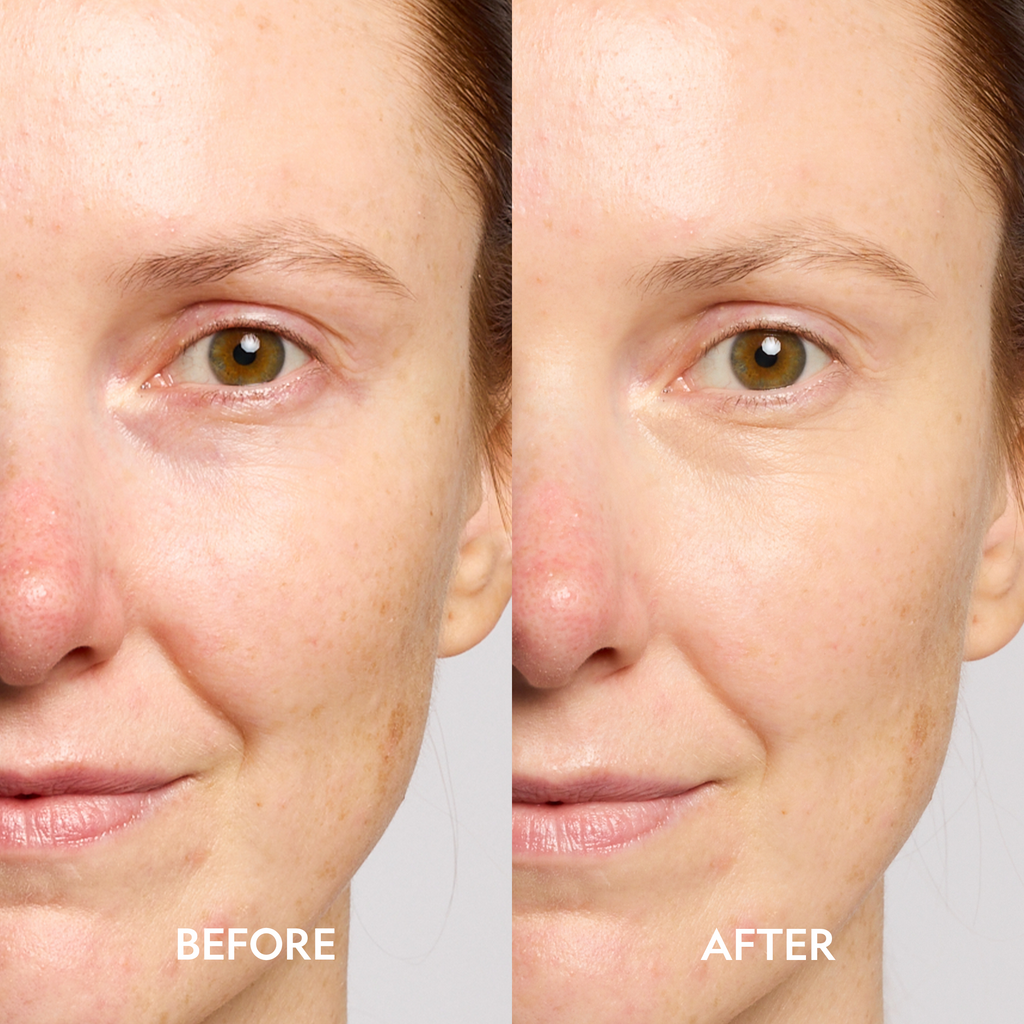 YENSA Super Bright Dark Circle Serum Peptide Corrector — peptide texture swatch close-up