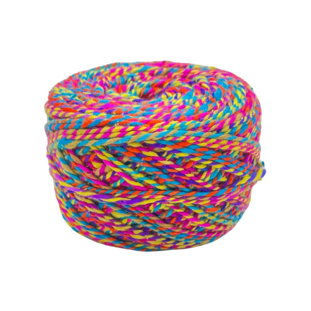 Darn Good Yarn Darn Good Yarn Festive Scallop Garland Crochet Kit — lifestyle worn / used context