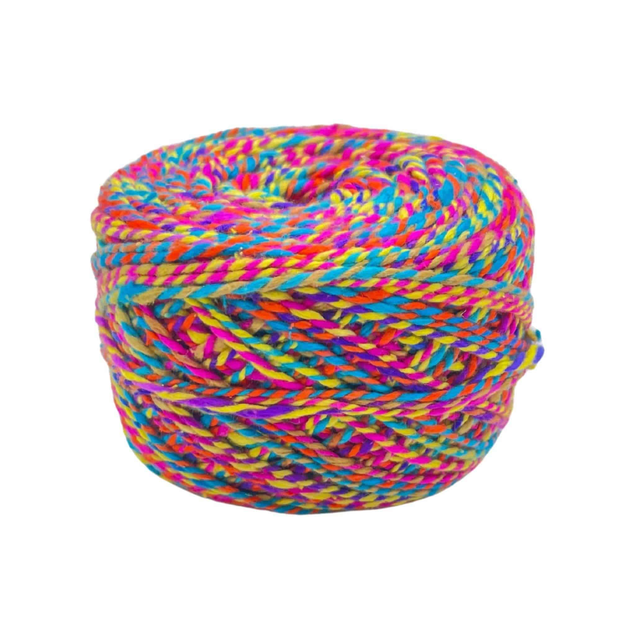 Darn Good Yarn Darn Good Yarn Festive Scallop Garland Crochet Kit — lifestyle worn / used context
