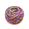 Darn Good Yarn Darn Good Yarn Festive Scallop Garland Crochet Kit — Darn Good Yarn branding close-up
