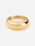 Elevated Faith Gold Dome Ring — main product shot