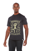 Spun Bamboo Hard Worker Men's Bamboo Viscose/Organic Cotton Short Sleeve Graphic T-Shirt — main product shot