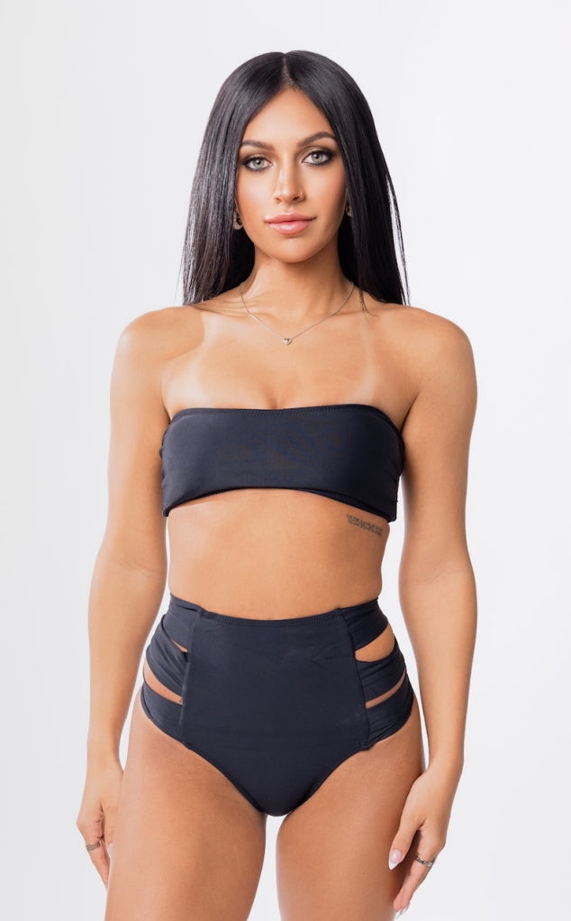 Forever Young Swimwear Forever Young Swimwear Hollywood High Waist Bikini Bottom — feature highlight
