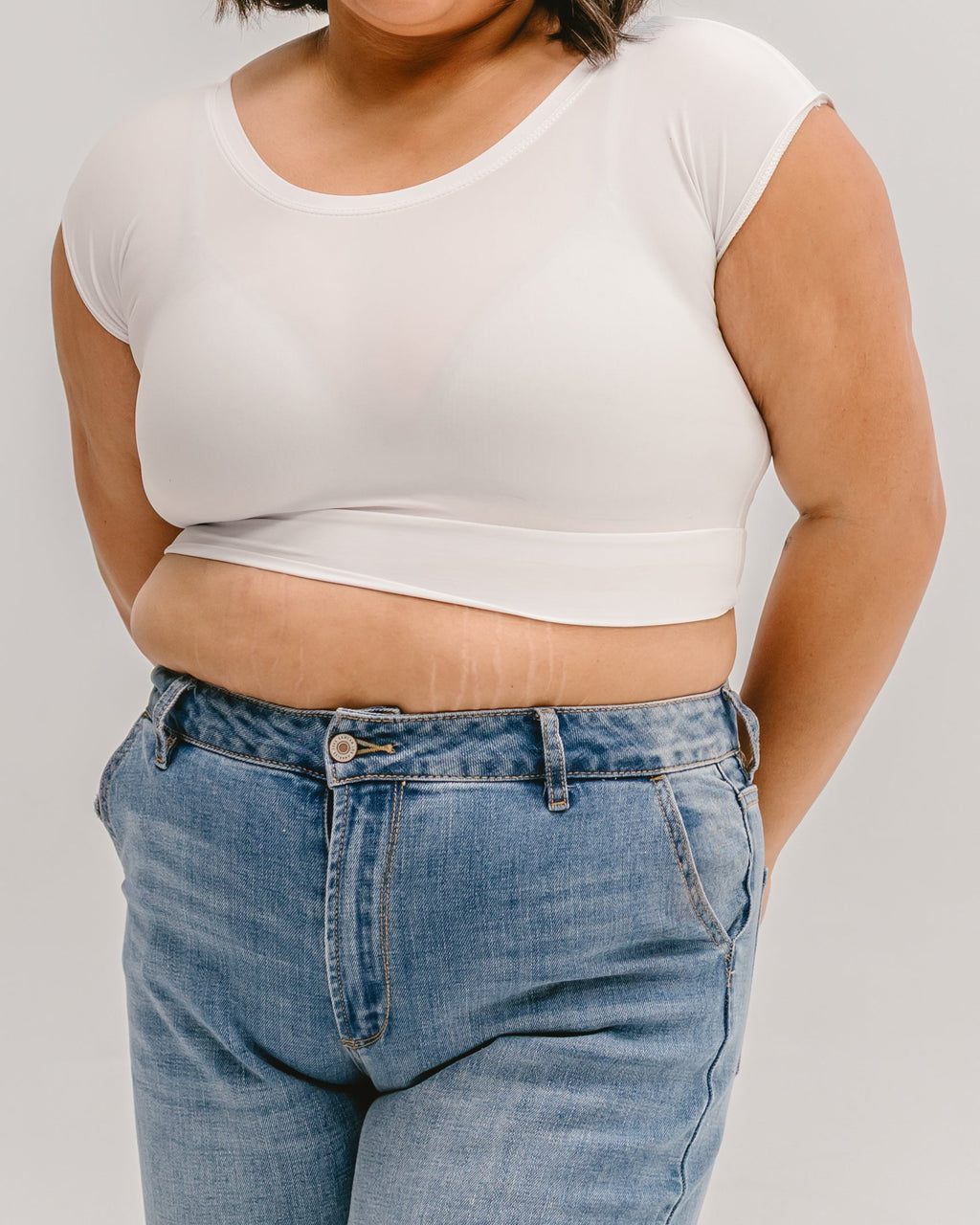HALFTEE Layering Fashions Classic Basic Cap Sleeve — basic category context
