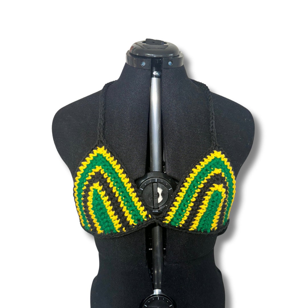 Stitched by Spice Jamaica Mesh Crochet Shorts with Bikini Matching Set — side view