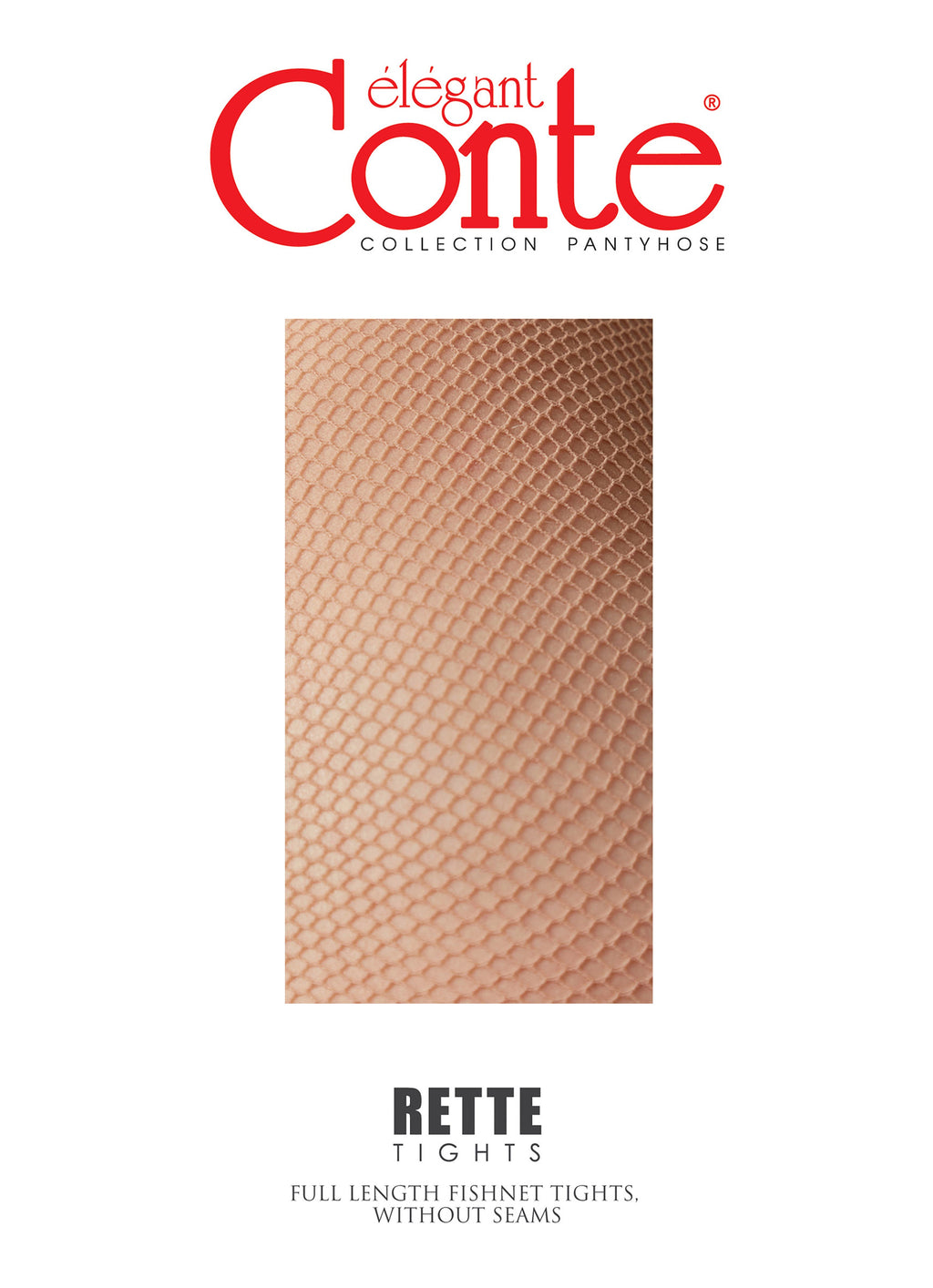 TheRanok.com Fantasy Tights Conte Rette Micro - Fishnet — side view
