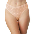 Star Mesh High Leg  Bikini