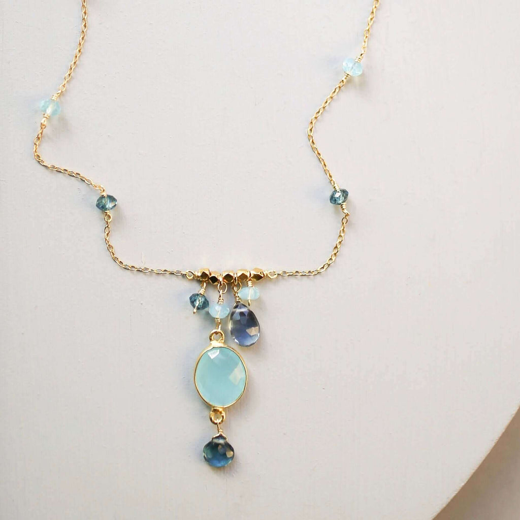 PARKEN JEWELRY Bezel Necklaces — alternative angle