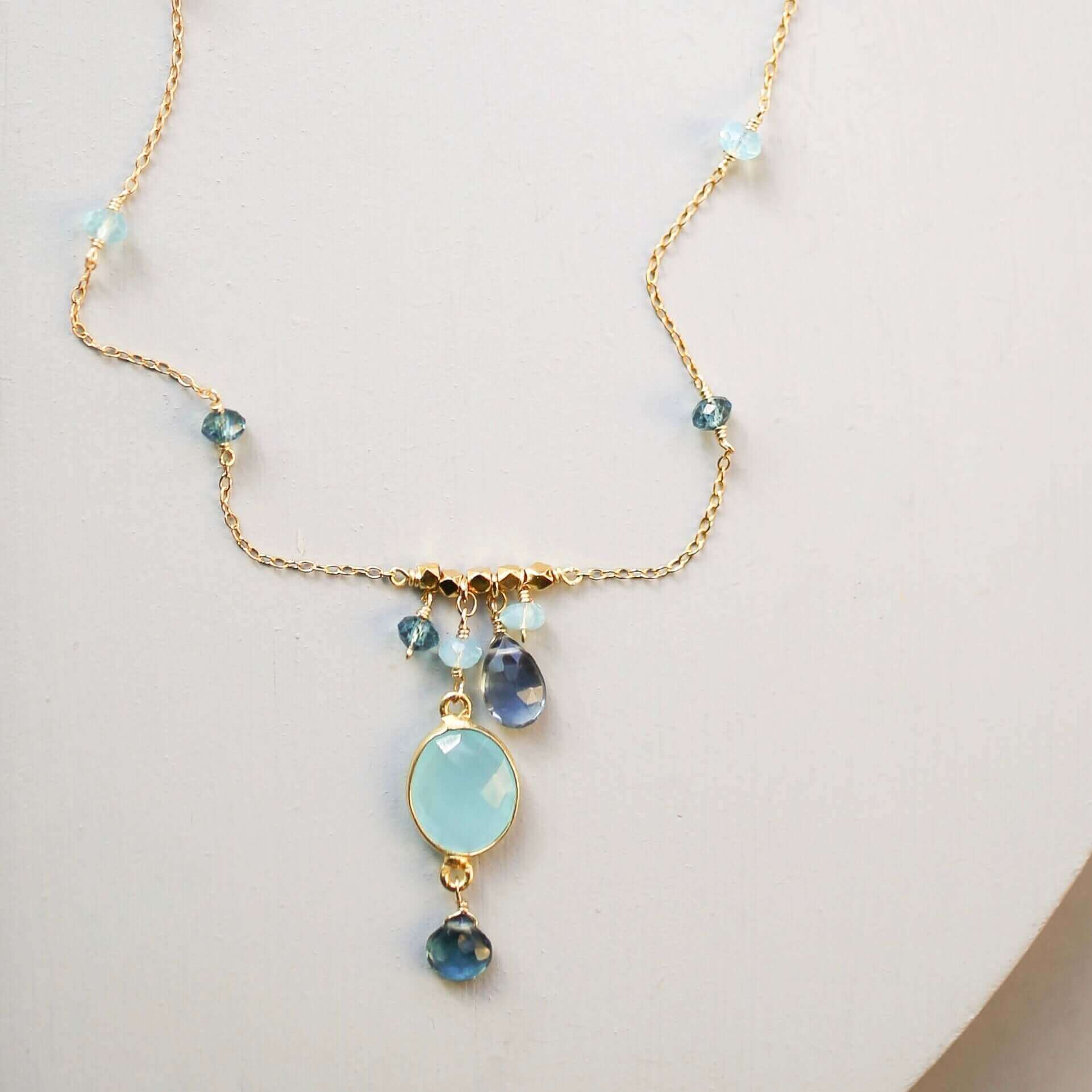 PARKEN JEWELRY Bezel Necklaces — alternative angle