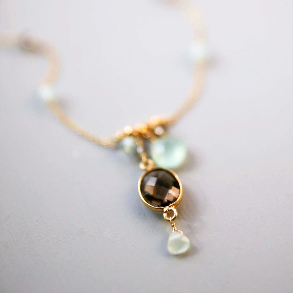 PARKEN JEWELRY Bezel Necklaces — in-use photo