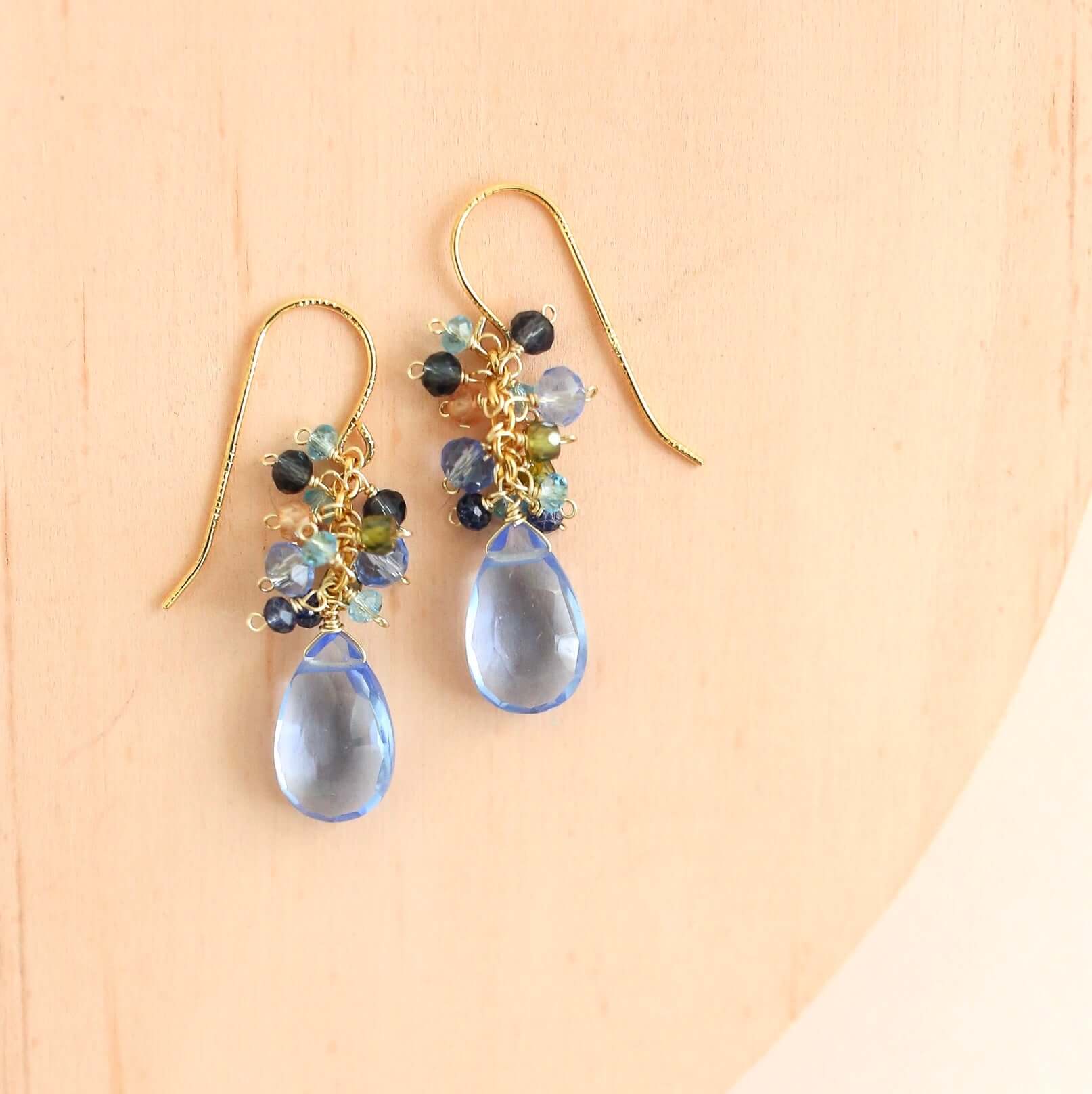 PARKEN JEWELRY Bala Earrings — detail close-up