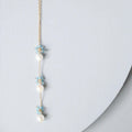 PARKEN JEWELRY Pearl and Aquamarine Quartz Necklace — main product shot