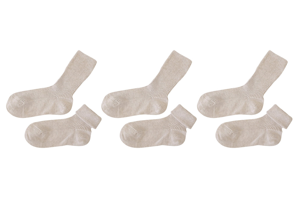 tittimitti tittimitti® 100% Organic Cotton Kid's Socks (3-Pack) – Made in Italy, Unisex, Soft & Breathable for Boys & Girls. 