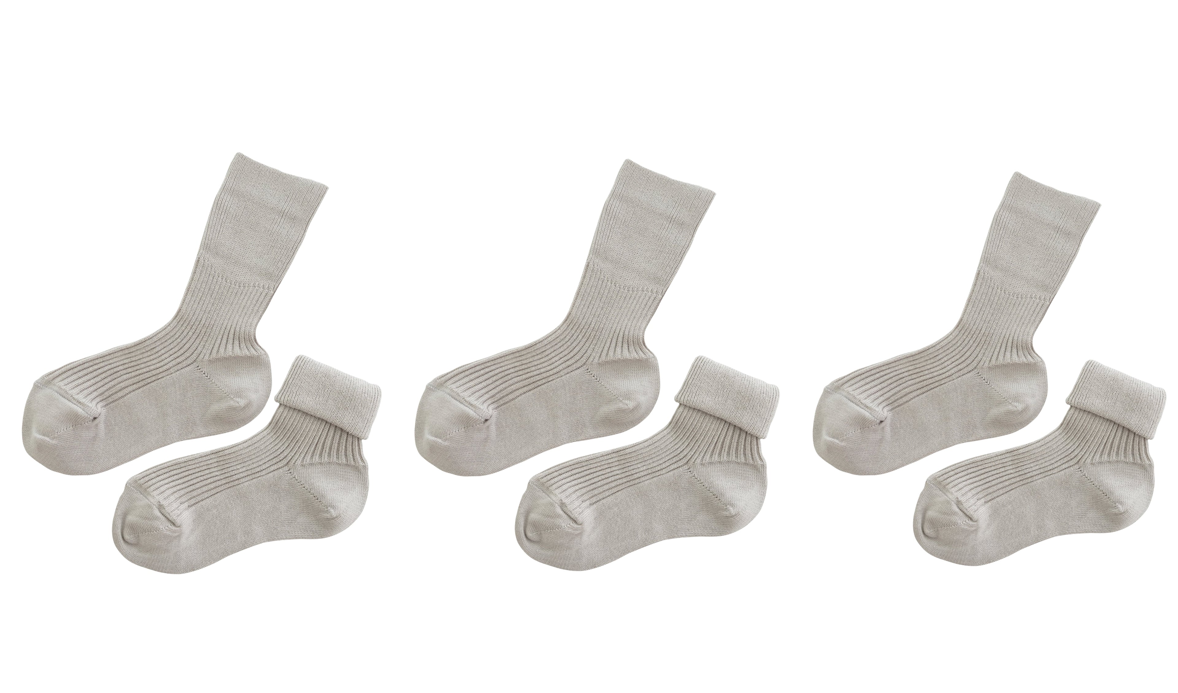 tittimitti tittimitti® 100% Organic Cotton Kid's Socks (3-Pack) – Made in Italy, Unisex, Soft & Breathable for Boys & Girls. 