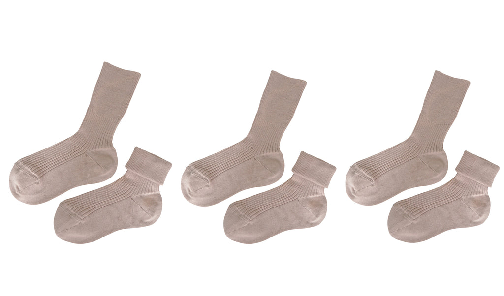 tittimitti tittimitti® 100% Organic Cotton Kid's Socks (3-Pack) – Made in Italy, Unisex, Soft & Breathable for Boys & Girls. 