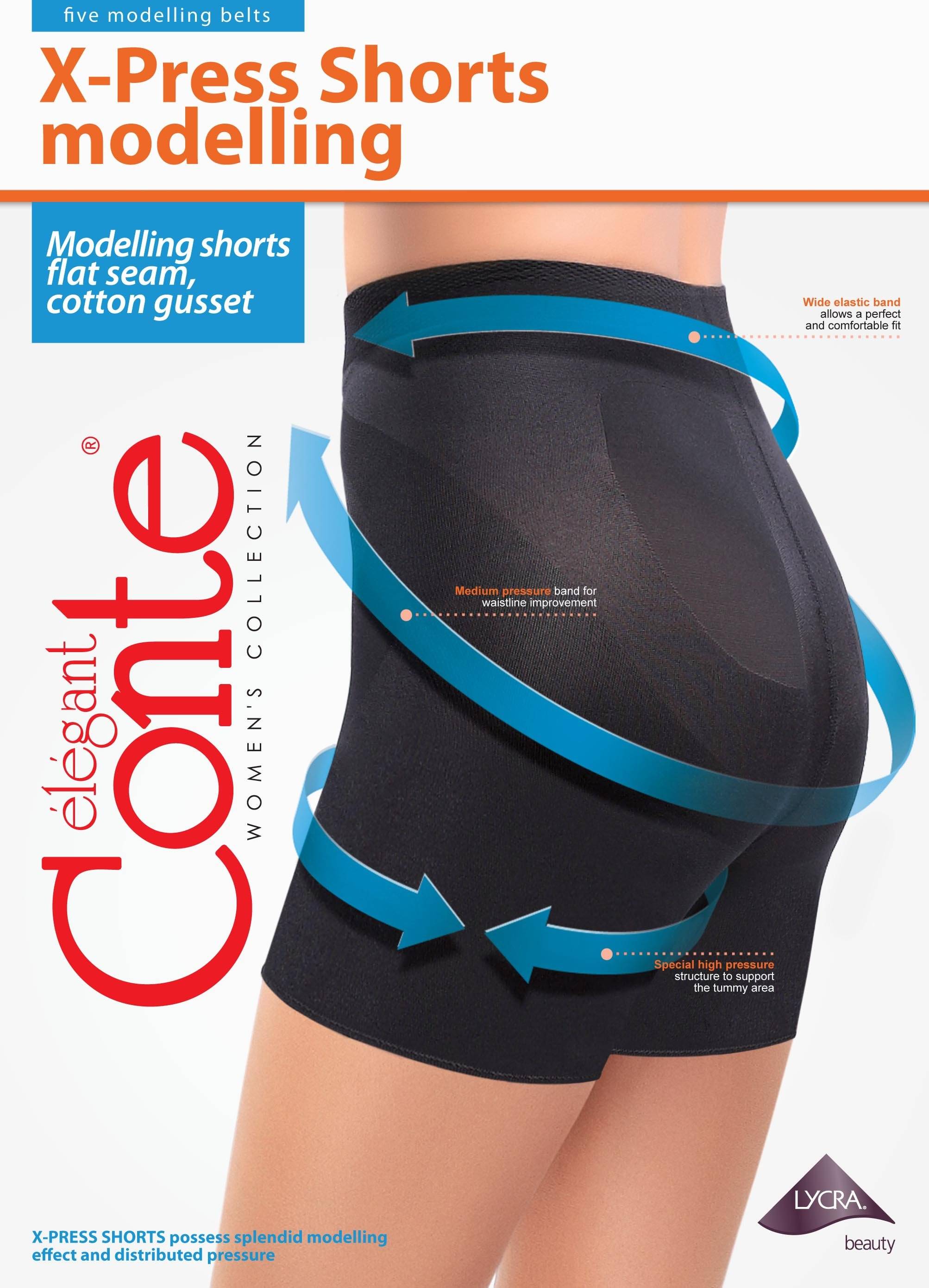 TheRanok.com Shapewear Shorts Conte X-Press - Control Top — packaging
