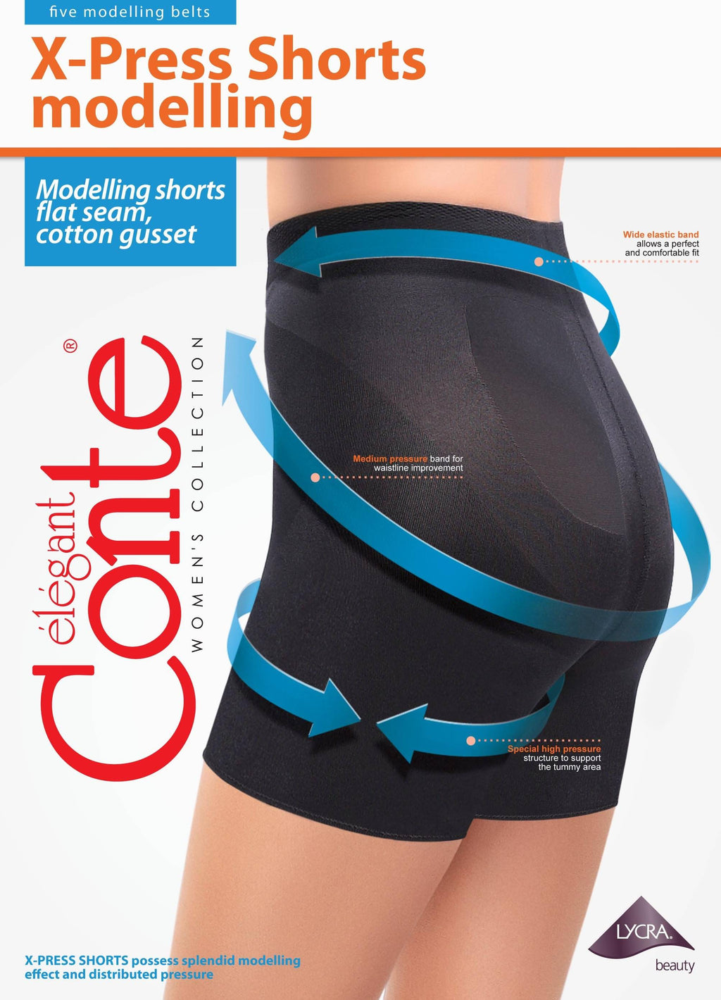 TheRanok.com Shapewear Shorts Conte X-Press - Control Top — alternative angle